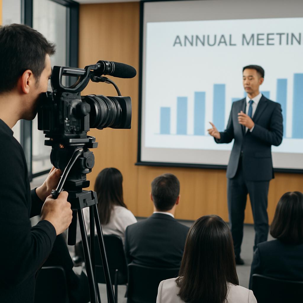 新竹公司年會活動錄影完整指南：專業設備選擇與預算規劃秘訣