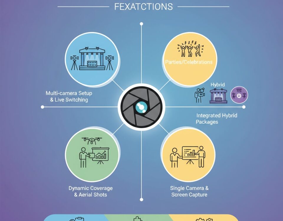 活動錄影方案比較指南：如何根據不同活動類型選擇最合適方案